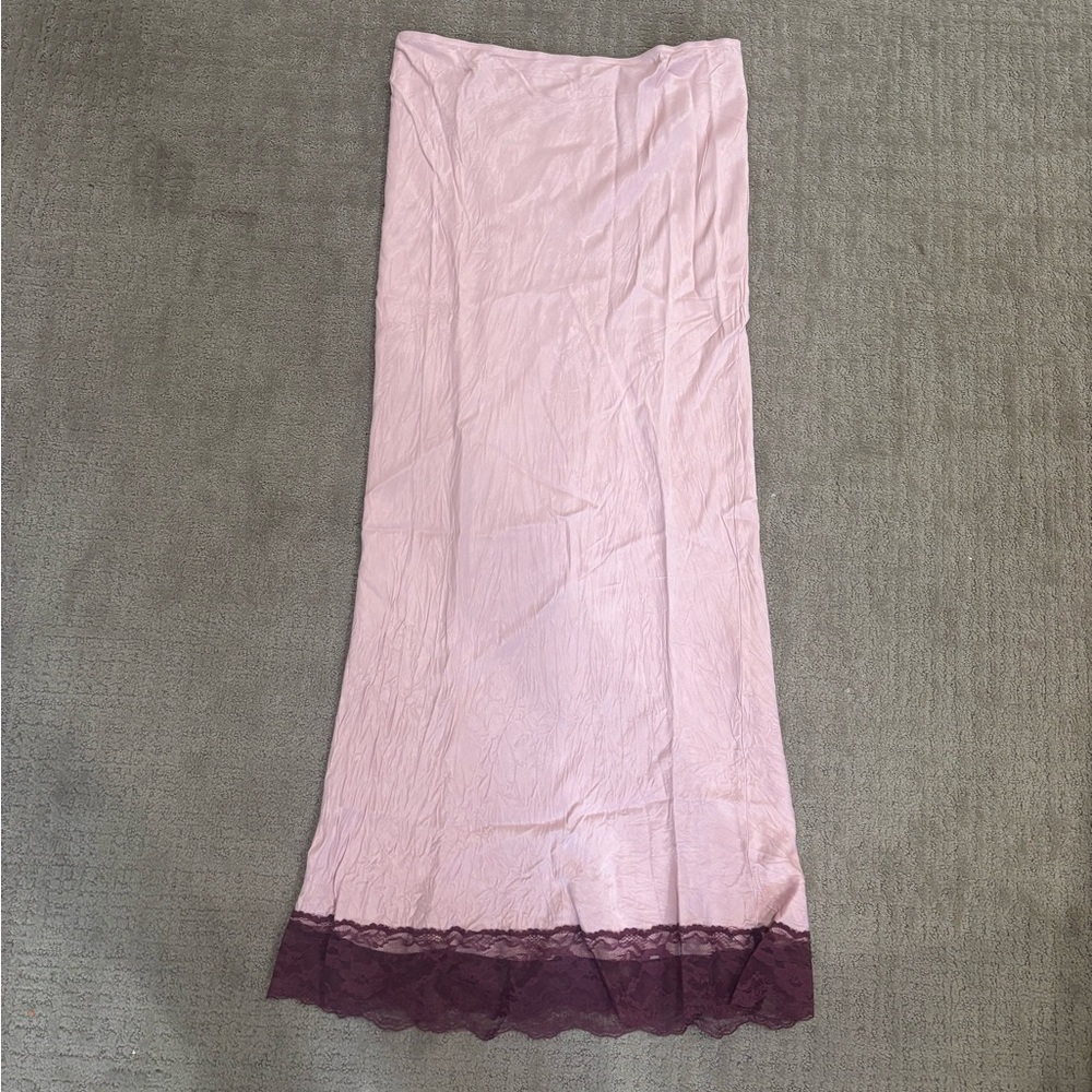 Topshop Blush Pink Skirt
